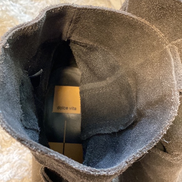 {Anthro} Dolce Vita “Graham” Slouchy Suede Bootie - Picture 11 of 13